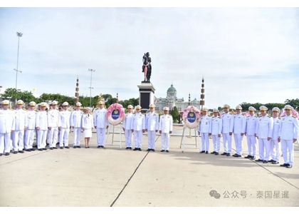 2025–10-23 泰国总理带领各界在朱拉隆功日敬献花圈